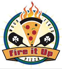 Fire it up pizza logo 