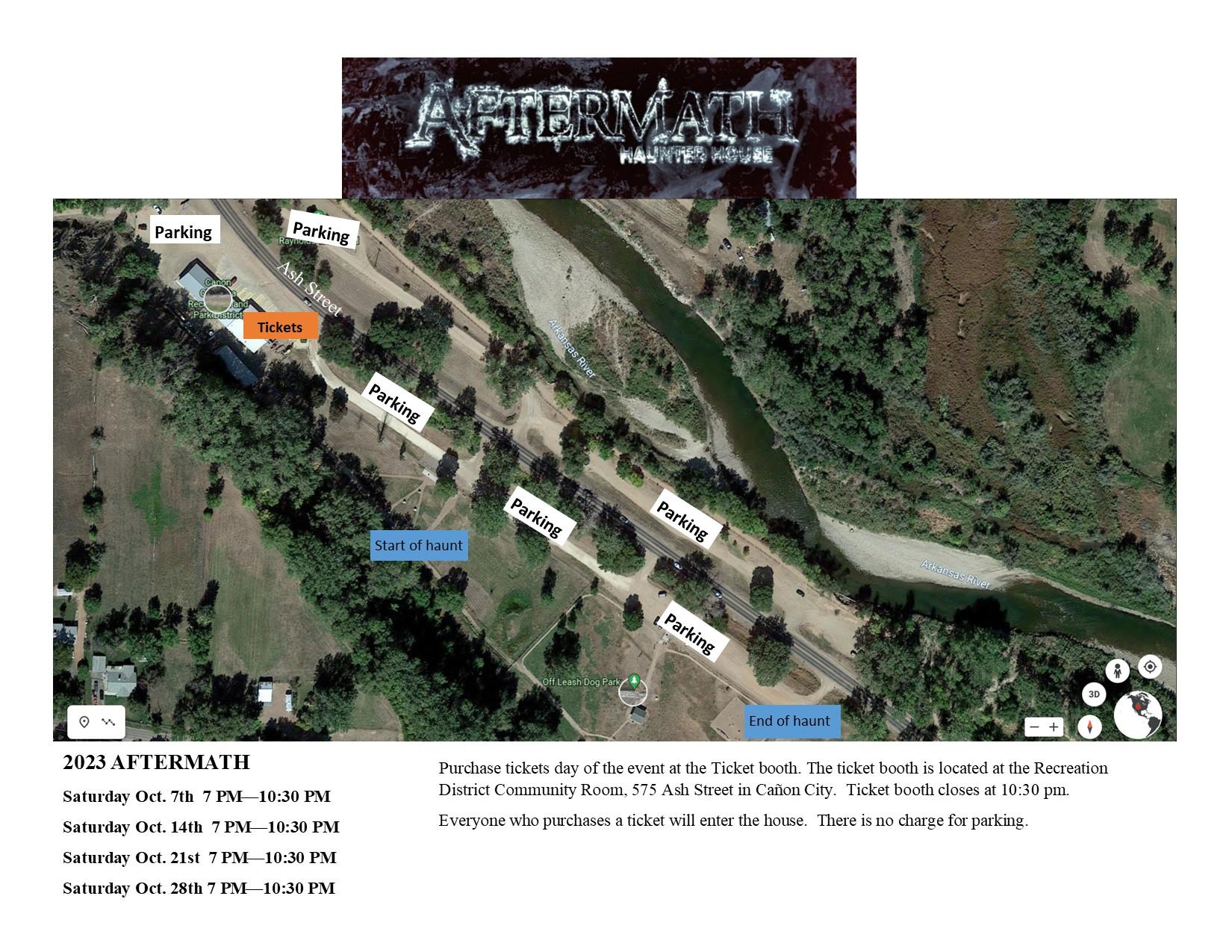 Aftermath Parking Map 