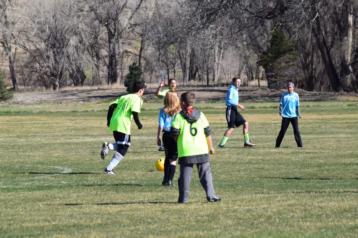 Youth Outdoor Soccer Players