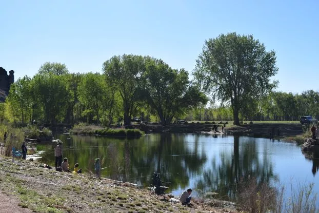 Fishing Pond Crowd